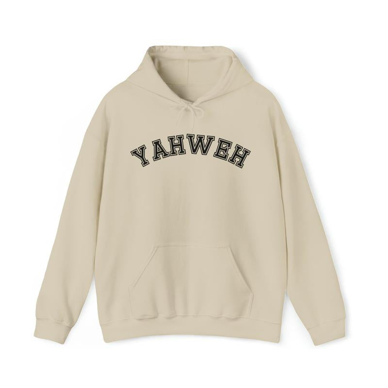 Hoodies for Men, Christian Hoodies, Yahweh Hoodie, Cute Christian Gifts, Christian Clothing