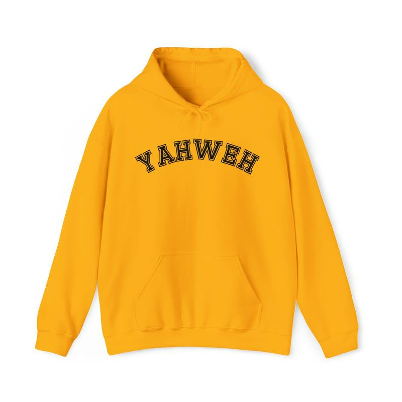 Hoodies for Men, Christian Hoodies, Yahweh Hoodie, Cute Christian Gifts, Christian Clothing