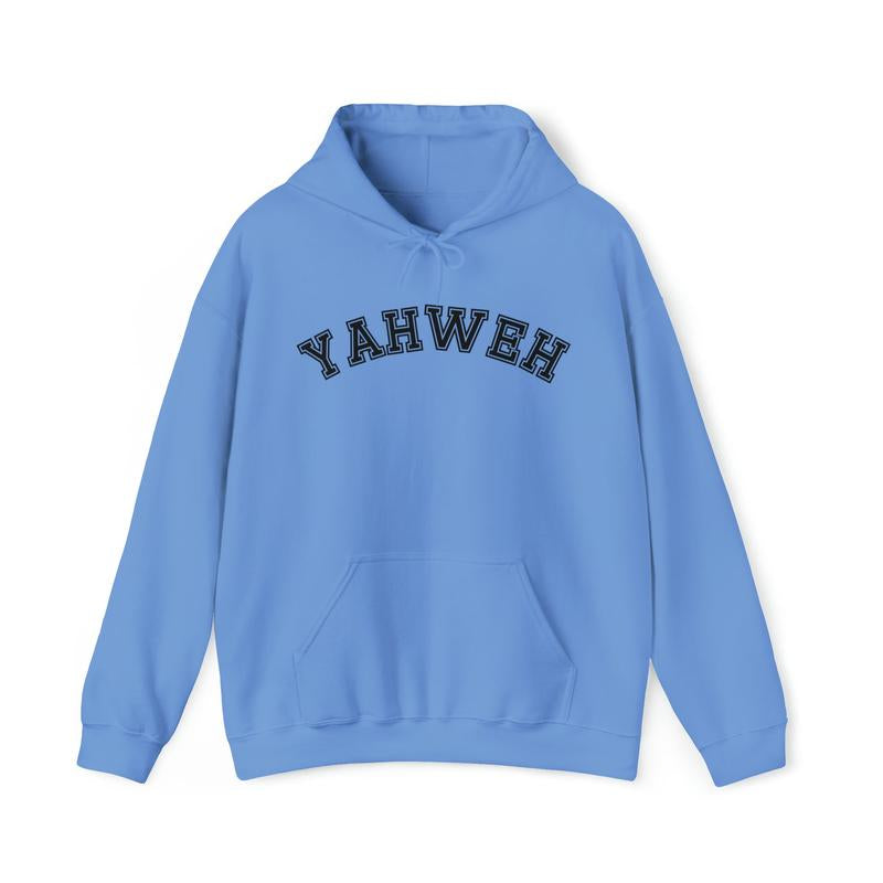 Hoodies for Men, Christian Hoodies, Yahweh Hoodie, Cute Christian Gifts, Christian Clothing
