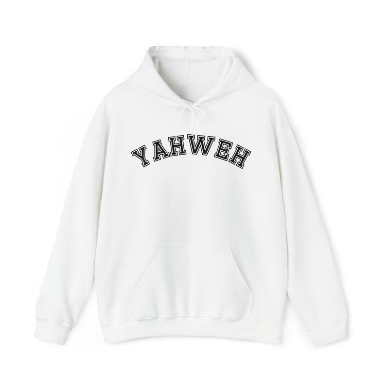 Hoodies for Men, Christian Hoodies, Yahweh Hoodie, Cute Christian Gifts, Christian Clothing